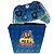 KIT Capa Case e Skin Xbox One Fat Controle - Crash Team Racing CTR - Imagem 1