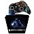 KIT Capa Case e Skin Xbox One Slim X Controle - Mortal Kombat X - Subzero - Imagem 1