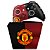 KIT Capa Case e Skin Xbox One Slim X Controle - Manchester United - Imagem 1