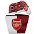 KIT Capa Case e Skin Xbox One Slim X Controle - Arsenal Football Club - Imagem 1
