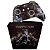 KIT Capa Case e Skin Xbox One Slim X Controle - Shadow of War - Imagem 1