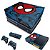 KIT Xbox One Fat Skin e Capa Anti Poeira - Homem-Aranha Spider-Man Comics - Imagem 1