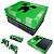 KIT Xbox One Fat Skin e Capa Anti Poeira - Creeper Minecraft - Imagem 1