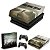 KIT PS4 Fat Skin e Capa Anti Poeira - The Walking Dead - Imagem 1