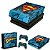 KIT PS4 Fat Skin e Capa Anti Poeira - Super Homem Superman Comics - Imagem 1