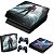 KIT PS4 Slim Skin e Capa Anti Poeira - Capitao America - Imagem 1