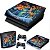 KIT PS4 Slim Skin e Capa Anti Poeira - Megaman Legacy Collection - Imagem 1