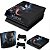 KIT PS4 Slim Skin e Capa Anti Poeira - Venom - Imagem 1