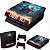 KIT PS4 Slim Skin e Capa Anti Poeira - Resident Evil 2 Remake - Imagem 1