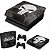 KIT PS4 Slim Skin e Capa Anti Poeira - The Punisher Justiceiro Comics - Imagem 1