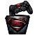 KIT Capa Case e Skin PS4 Controle  - Superman - Super Homem - Imagem 1