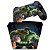 KIT Capa Case e Skin PS4 Controle  - Hulk - Imagem 1