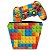 KIT Capa Case e Skin PS4 Controle  - Lego Peça - Imagem 1