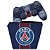 KIT Capa Case e Skin PS4 Controle  - Paris Saint Germain Neymar Jr Psg - Imagem 1