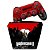 KIT Capa Case e Skin PS4 Controle  - Wolfenstein 2 New Order - Imagem 1