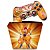 KIT Capa Case e Skin PS4 Controle  - Dragon Ball Super Goku - Imagem 1
