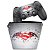 KIT Capa Case e Skin PS4 Controle  - Batman Vs Superman Logo - Imagem 1
