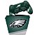 KIT Capa Case e Skin PS4 Controle  - Philadelphia Eagles Nfl - Imagem 1