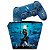 KIT Capa Case e Skin PS4 Controle  - Aquaman - Imagem 1