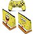 KIT Capa Case e Skin PS4 Controle  - Bob Esponja - Imagem 2