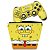 KIT Capa Case e Skin PS4 Controle  - Bob Esponja - Imagem 1