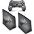 KIT Capa Case e Skin PS4 Controle  - Game Of Thrones Stark - Imagem 2