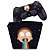 KIT Capa Case e Skin PS4 Controle  - Morty Rick And Morty - Imagem 1