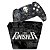 KIT Capa Case e Skin PS5 Controle - The Punisher Justiceiro Comics - Imagem 1