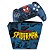 KIT Capa Case e Skin PS5 Controle - Homem-Aranha Spider-Man Comics - Imagem 1