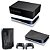 KIT PS5 Fat Capa Anti Poeira e Skin -The Last Of Us Part II Bundle - Imagem 1