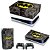 KIT PS5 Capa Anti Poeira e Skin -Batman Comics - Imagem 1