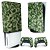 KIT PS5 Skin e Capa Anti Poeira - Camuflado Verde - Imagem 1