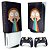 KIT PS5 Skin e Capa Anti Poeira - Morty Rick And Morty - Imagem 1