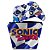 KIT Capa Case e Skin Xbox Series S X Controle - Sonic - Imagem 1