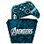 KIT Capa Case e Skin Xbox Series S X Controle - Avengers Vingadores Comics - Imagem 1