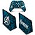 KIT Capa Case e Skin Xbox Series S X Controle - Avengers Vingadores Comics - Imagem 2