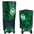 KIT Xbox Series X Skin e Capa Anti Poeira - Lanterna Verde Comics - Imagem 2