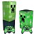 KIT Xbox Series X Skin e Capa Anti Poeira - Creeper Minecraft - Imagem 2