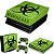 KIT PS4 Pro Skin e Capa Anti Poeira - Biohazard Radioativo - Imagem 1