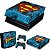 KIT PS4 Pro Skin e Capa Anti Poeira - Super Homem Superman Comics - Imagem 1