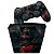 KIT Capa Case e Skin PS4 Controle  - Daredevil Demolidor - Imagem 1