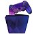 KIT Capa Case e Skin PS4 Controle  - Arte Abstrata #1 - Imagem 1