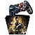KIT Capa Case e Skin PS4 Controle  - Deus Ex: Mankind Divided - Imagem 1