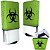 KIT Capa PS5 e Case Controle - Biohazard Radioativo - Imagem 1