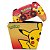 KIT Capa Case e Skin PS5 Controle - Pokemon Pikachu - Imagem 1