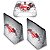 KIT Capa Case e Skin Xbox Series S X Controle - Batman Vs Superman Logo - Imagem 2