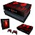 KIT Xbox One X Skin e Capa Anti Poeira - Diablo IV 4 - Imagem 1