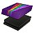 PS4 Fat Capa Anti Poeira - Rainbow Colors Colorido - Imagem 1