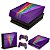 KIT PS4 Fat Skin e Capa Anti Poeira - Rainbow Colors Colorido - Imagem 1