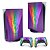 PS5 Skin - Rainbow Colors Colorido - Imagem 1